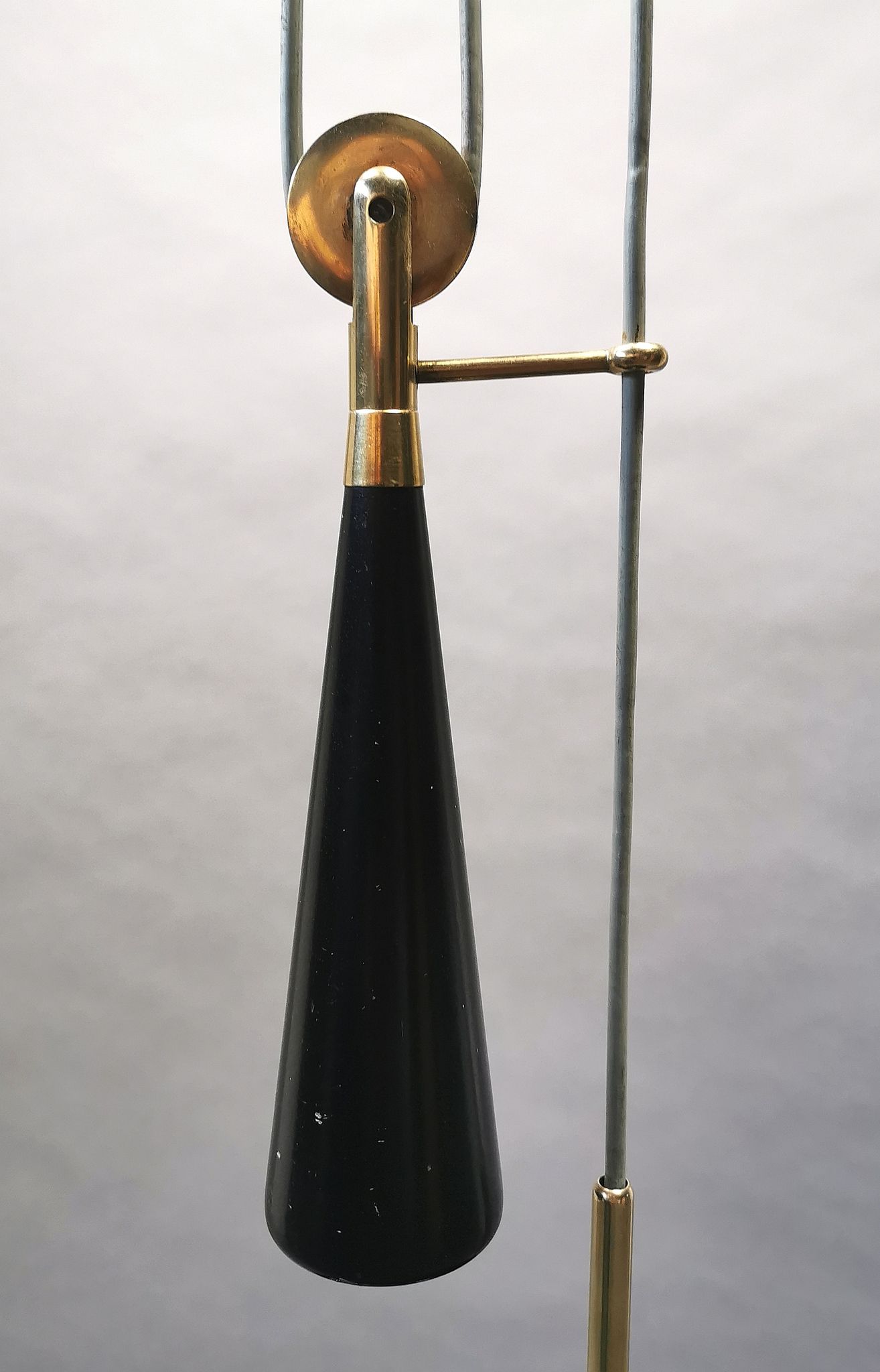 Angelo Lelli pendant lamp 12126 for Arredoluce 1947