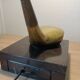 Lampe club de golf bronze et marbre