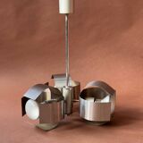 Space Age 1970s Steel Pendant Light