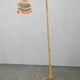Rare Midcentury Floor Bambnoo and String Lamp, 1960s