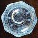 Cut crystal butter dish - Superb shine