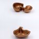 Empty Pockets in polished bronze Margrit van Nuffel 1970, set of 3