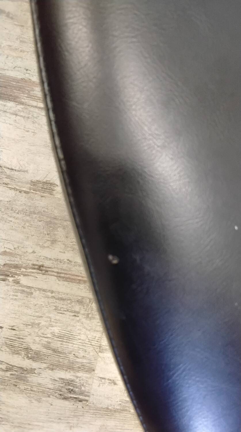 70s style swivel armchair