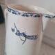 Old milk jug Digoin Sarreguemine model Carmen iron earth