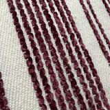 Bohemian ethnic fringed plaid