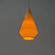 Suspended lamp with yellow Rotaflex shade by Yasha Heifetz, 1960s, Germany