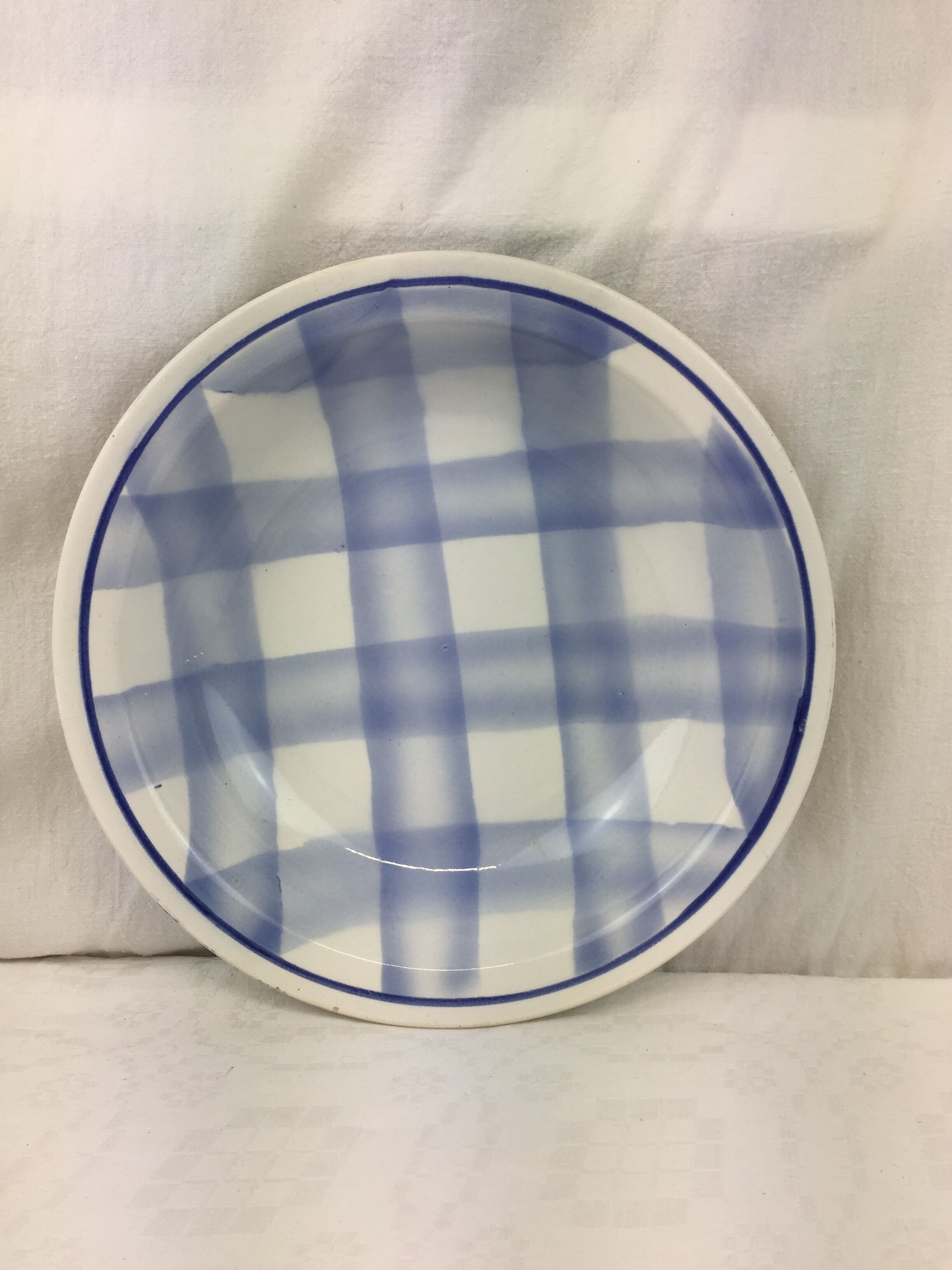 Old artisanal dish made in France not stamped