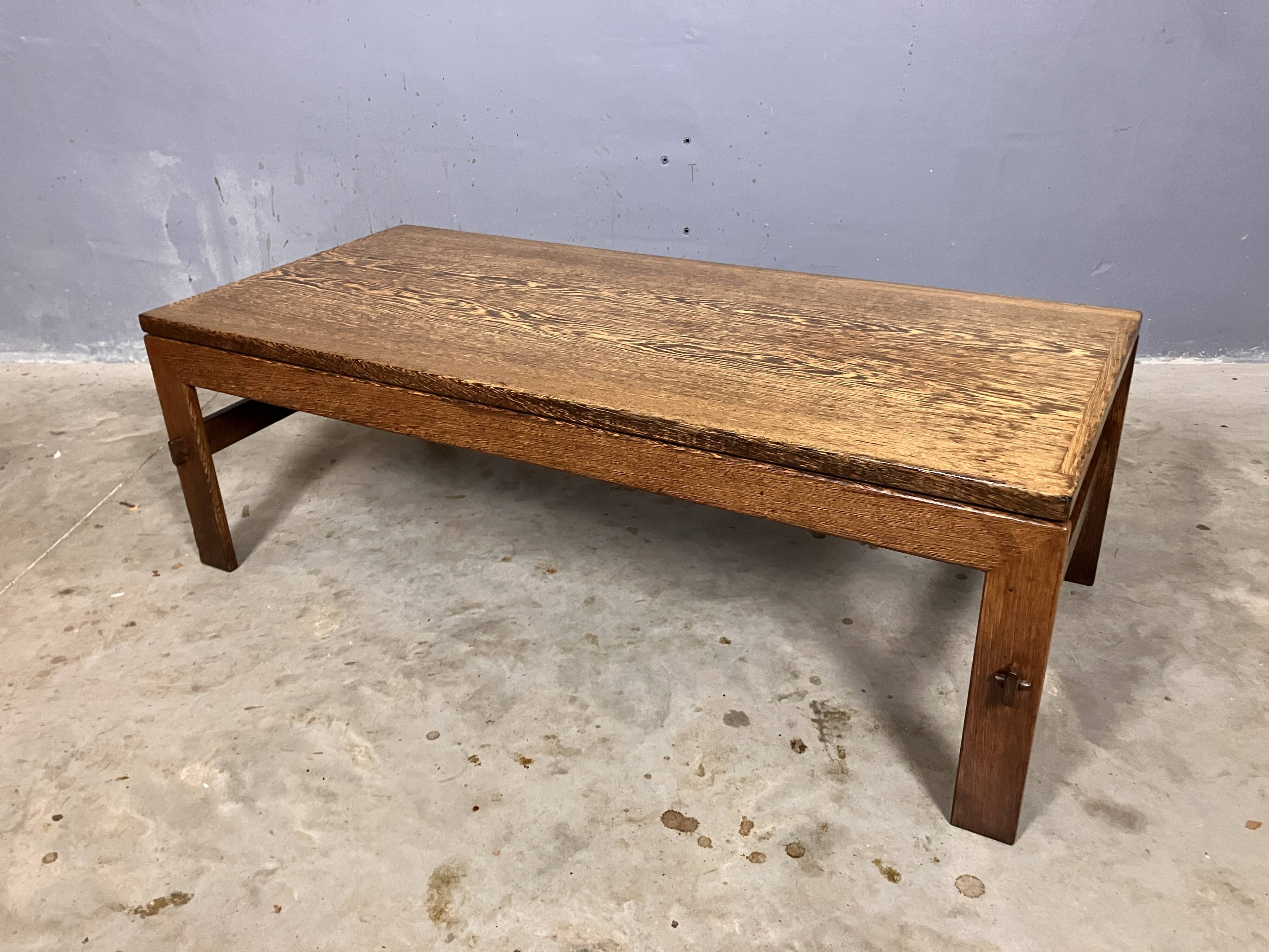 Wenge coffee table Mid Century