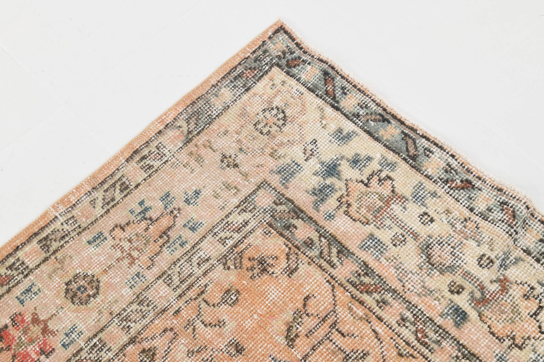 7x10 Peach Red Turkish Rug, 210x301Cm