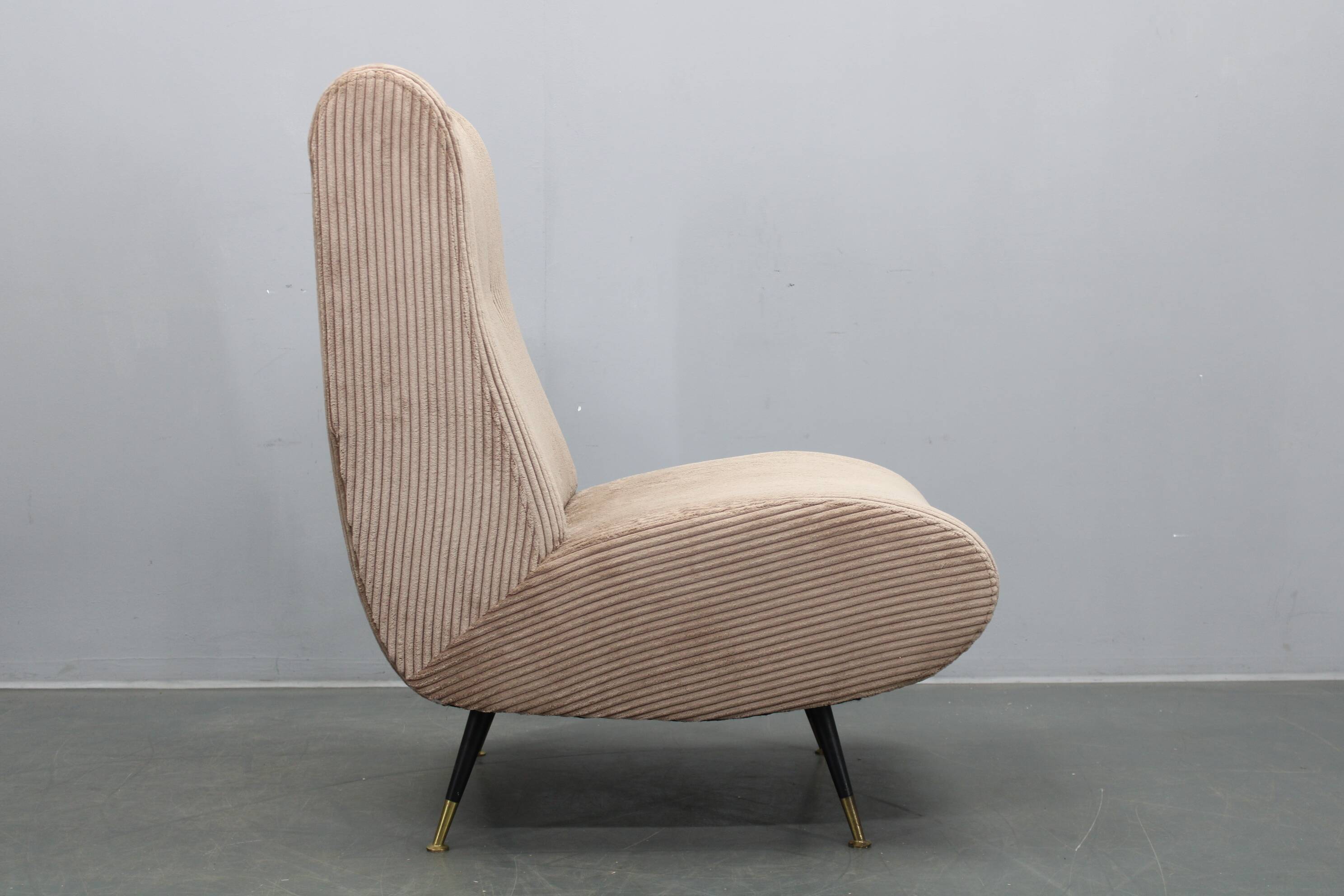 Gigi Radice for Minotti curved modular sofa, Italy, 1950s
