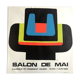 Original poster in lithograph by Jean DEWASNE, Salon de mai, 1969