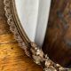 Brass mirror tray