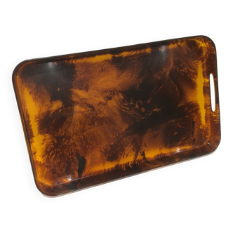 70s lucite tray
