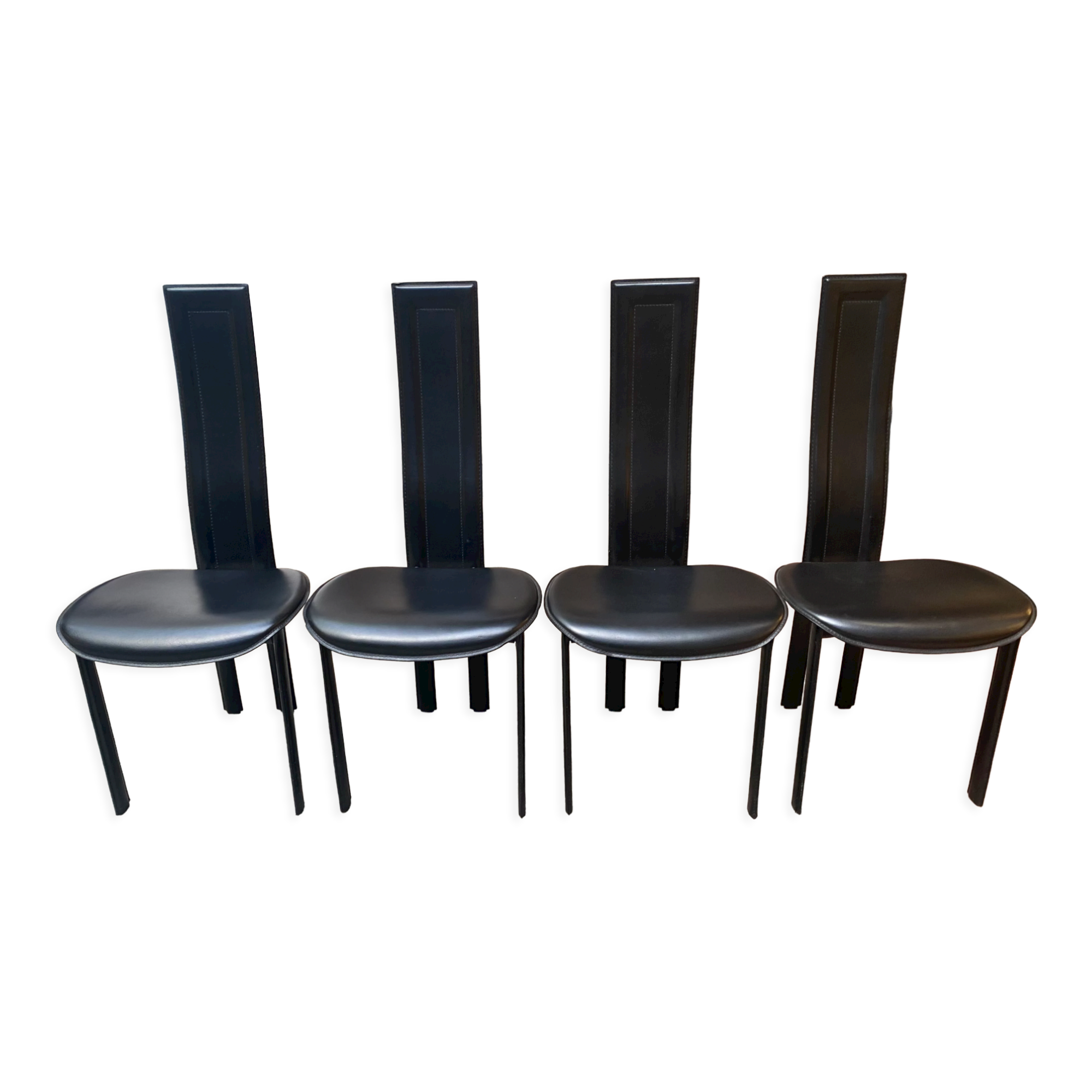 4 chairs Cattelan Italia - 80s