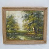 Landscape painting "benson" - oil on canvas