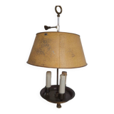 Ancienne lampe de bureau bouillotte métal