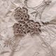 Embroidered tablecloth and its 12 napkins