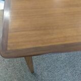 Extendable table in teak Scandinavian SAMCOM 1960