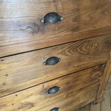 Solid walnut chest of drawers
