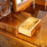 Antique Two-Part Dresser with Mirror, 1890s