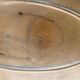 Art deco hors d'oeuvres server, silver metal, mahogany, glass
