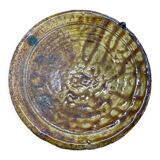 Assiette tamegroute vert jaune