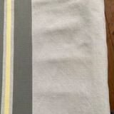 Lot of 2 tablecloths and six monogrammed towels