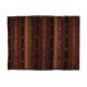 Anatolian handmade kilim rug 252 cm x 184 cm