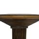 Colonne en rotin vintage bambou pilier années 70 rattan mcguire