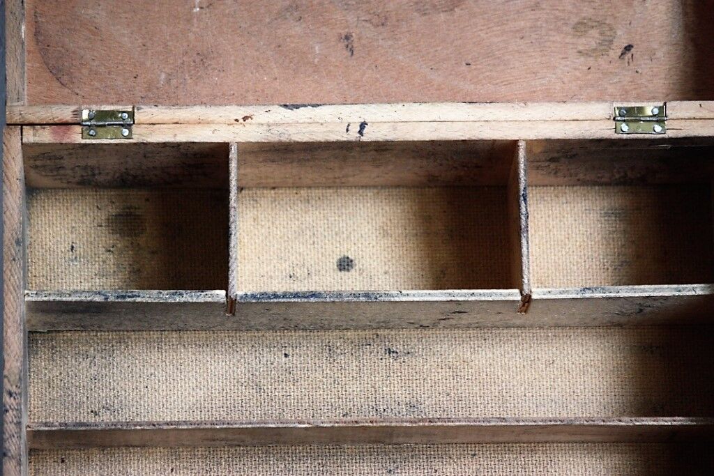 Wooden storage box