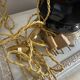 Pair of Napoleon III bronze and glass lamps