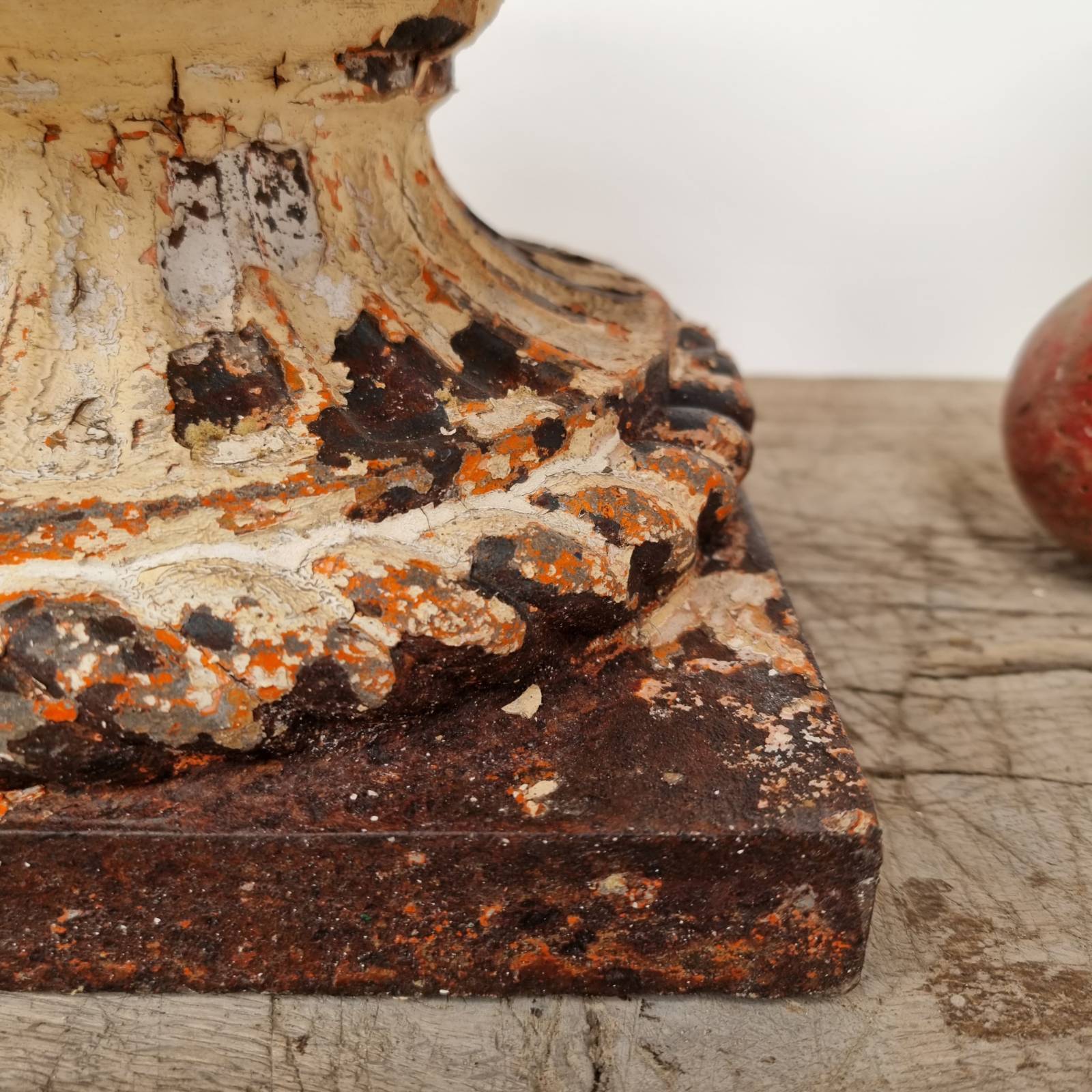 Paire de vasques en fonte 19ème