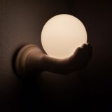 Mid Century ceramic wall lamp, 80s