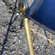 Dessert table vintage golden metal