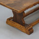 Table basse en chêne de style ferme rustique