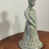 Glazed stoneware sculpture "The Guardians of Hearts"