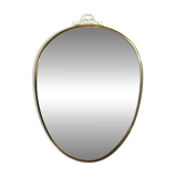 Free-form brass mirror 1970