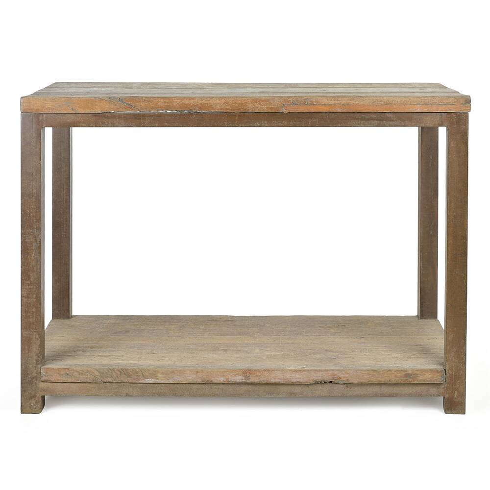 Solid wood work table