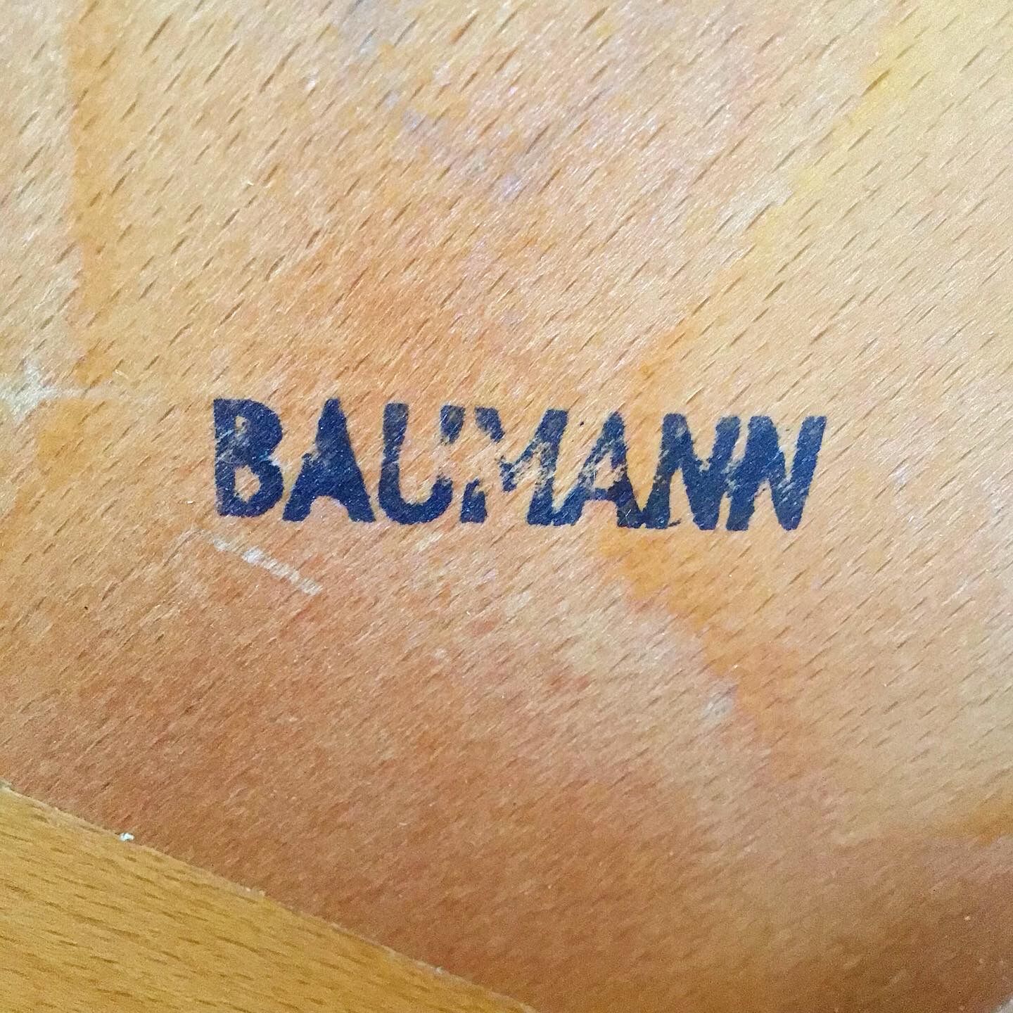 Pair of vintage Baumann bistro chairs