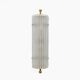 Pair of Art Dèco Style Italian Murano Glass and Brass Sconces