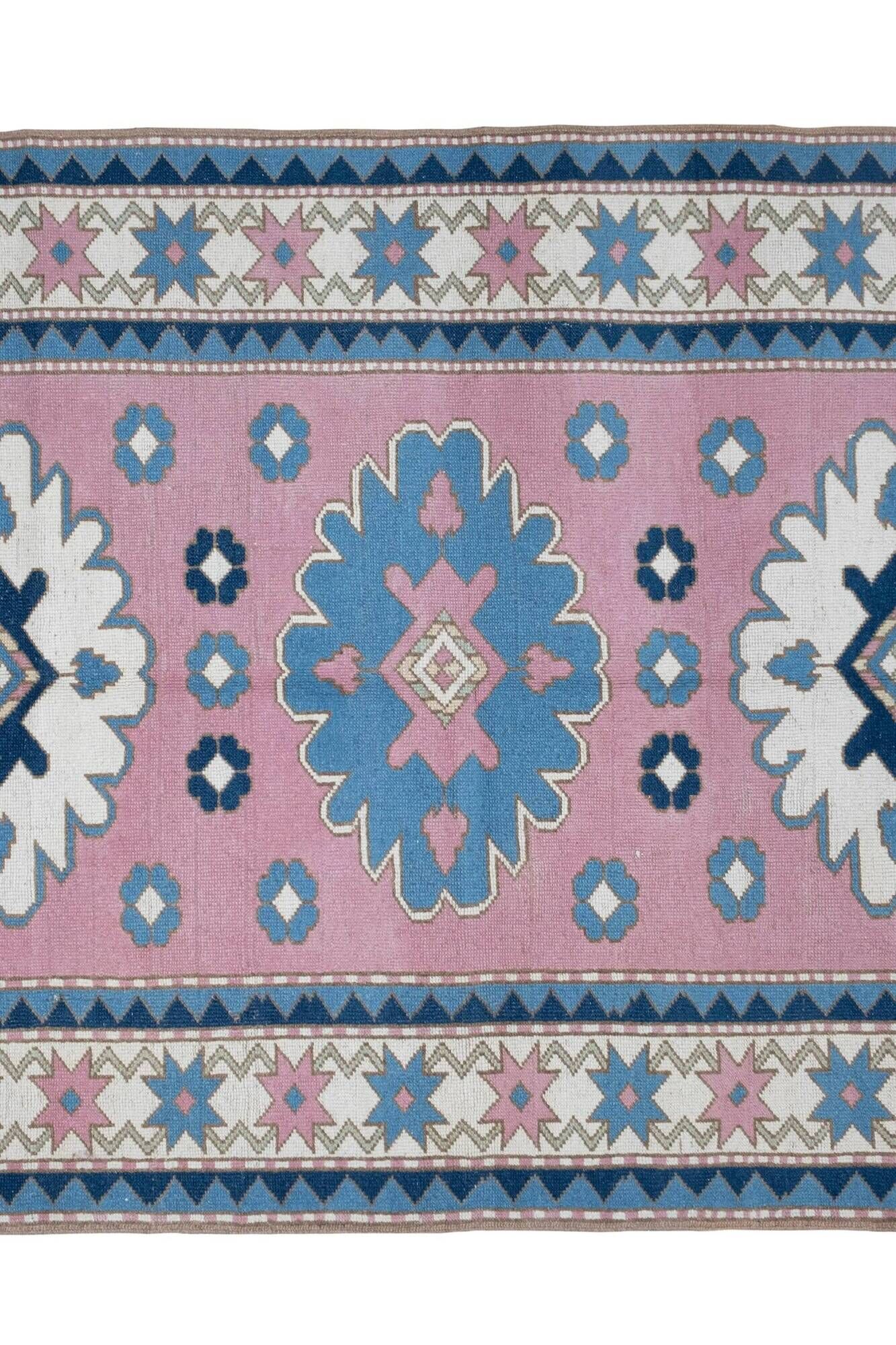 Vintage Turkish handmade rug 167x255 cm