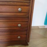 Art Deco chest of drawers - 1950s - mustache-style legs - vintage