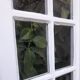 Oak window H96,8xL80,5cm old small tiles