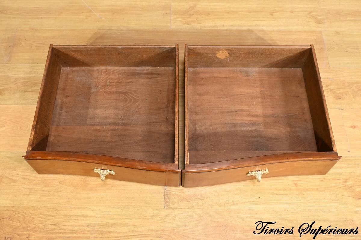 Cherrywood chest of drawers, stamped A.Mailfert – 1st part of the 20th century