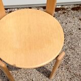 Pair of Bruno Rey Wooden Chairs