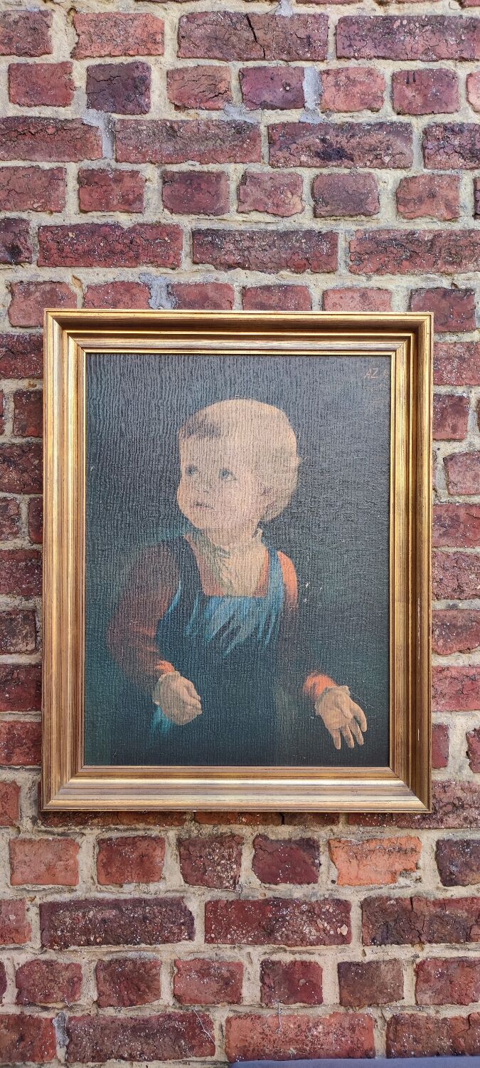 Anna Zinkeisen portrait frame