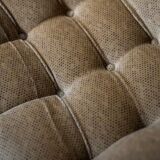 Modular sofa semicircle '70, F.lli Carloni set of 3