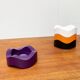 Bowl or ashtray Ulmer Welle German space age mid-century by Walter Zeischegg for Helit, set of 4