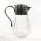 Art Deco wine jug, glass, Germany, 1920s