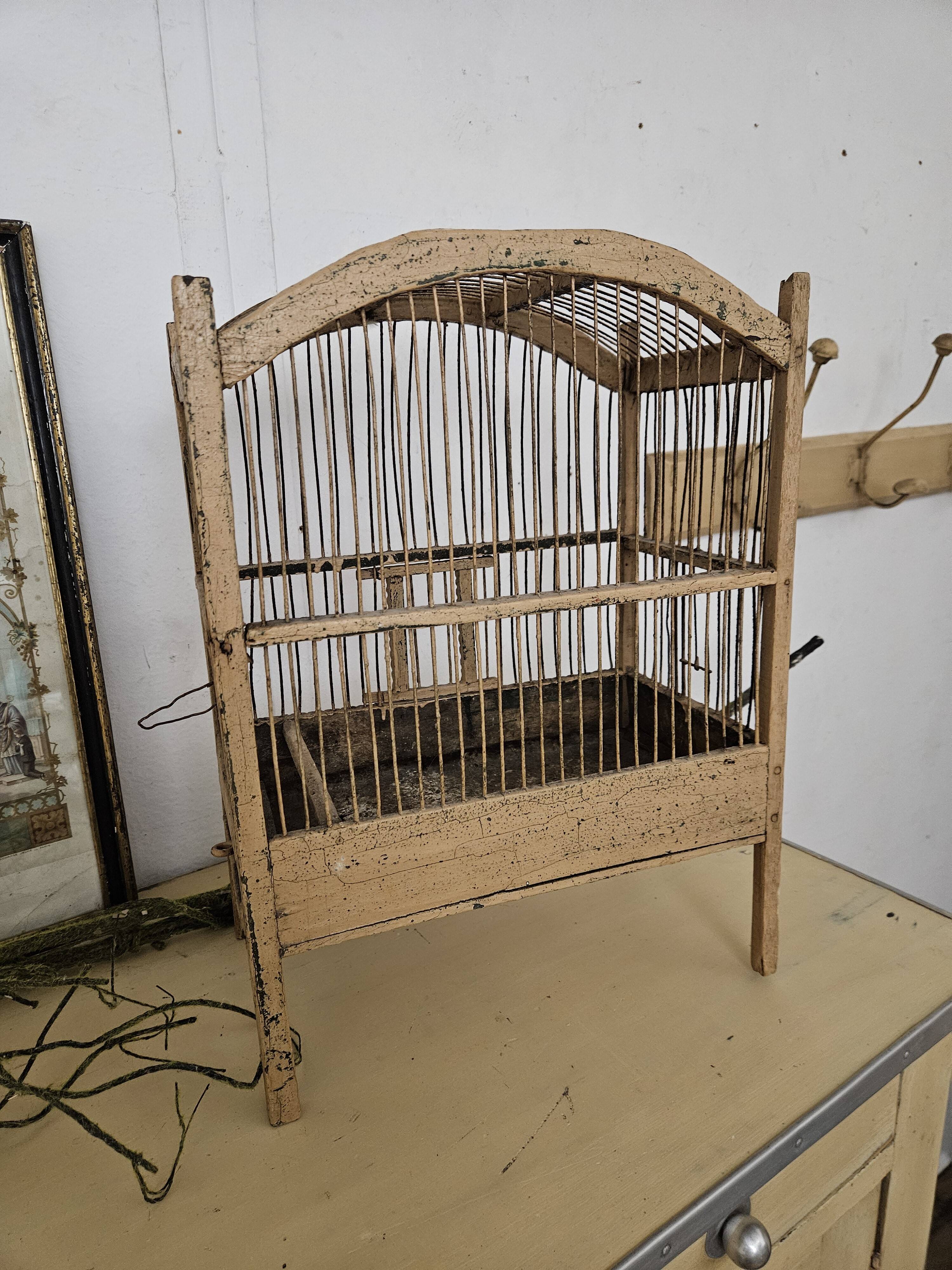 Old birdcage